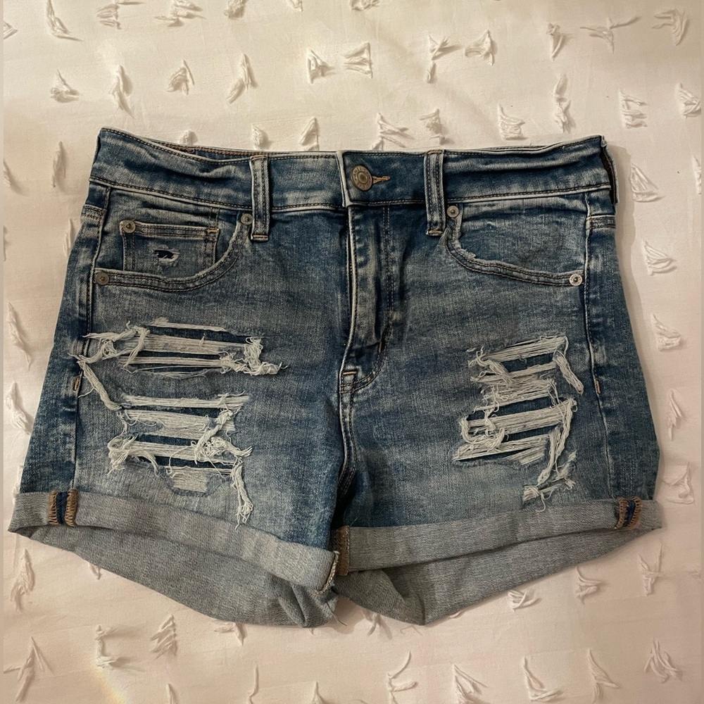 American Eagle jean shorts. Size 10.